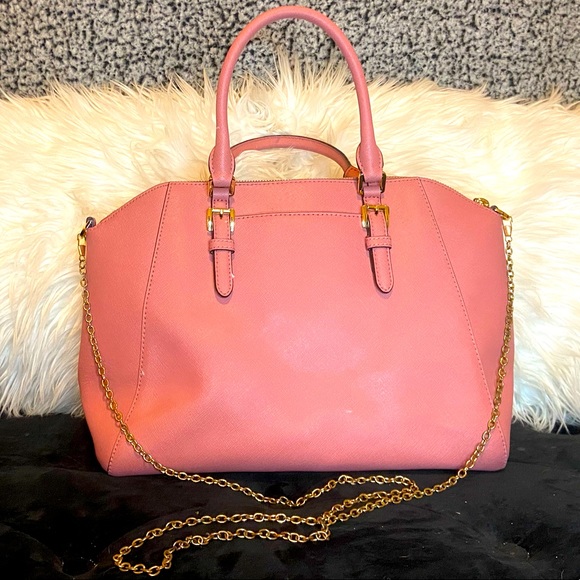 Michael Kors Pink Jet Set Top Zip Tote - Picture 4 of 9